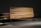 Preview: orig. LETTO l Modernes Design Bett 140x200 aus Massivholz